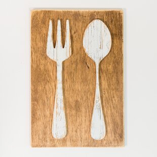 Oversized Spoon And Fork Wall Decor